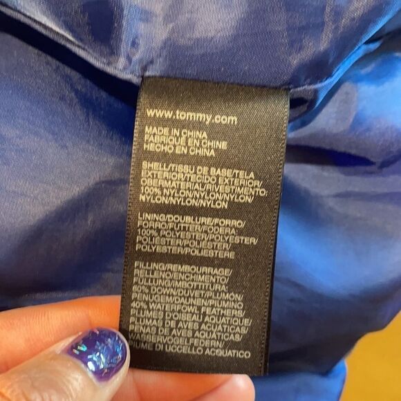 Tommy Hilfiger dark grey down jacket - Picture 7 of 12